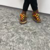 Super cute Ankara print ladies slipper